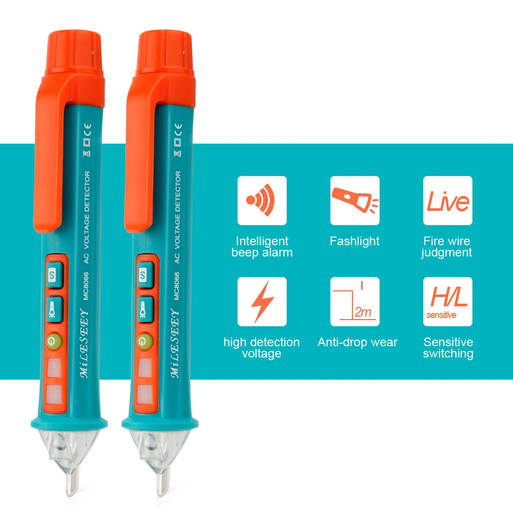 Mileseey Бесконтактный Напряжение детектор|digital range finder|laser distance meterdistance meter |