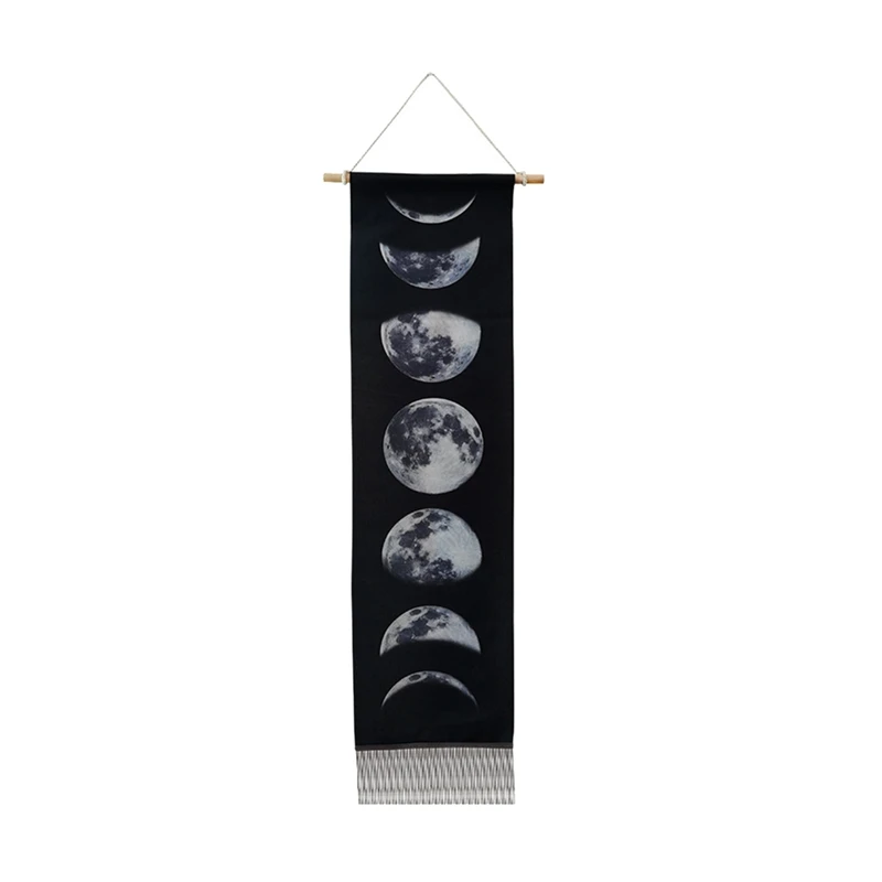 Lunar Eclipse Cycle Moon Wall Hanging Room Carpet Dorm Tapestries Art Home Decoration Accessories | Дом и сад