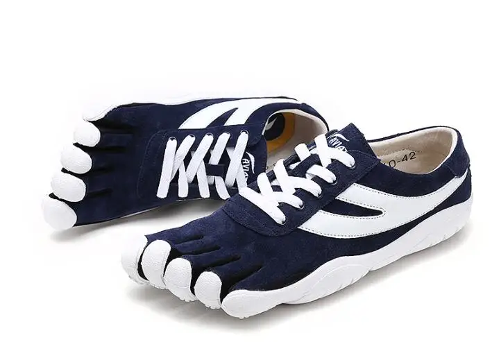 Кроссовки мужские с 5 пальцами уличная дышащая нескользящая обувь для прогулок