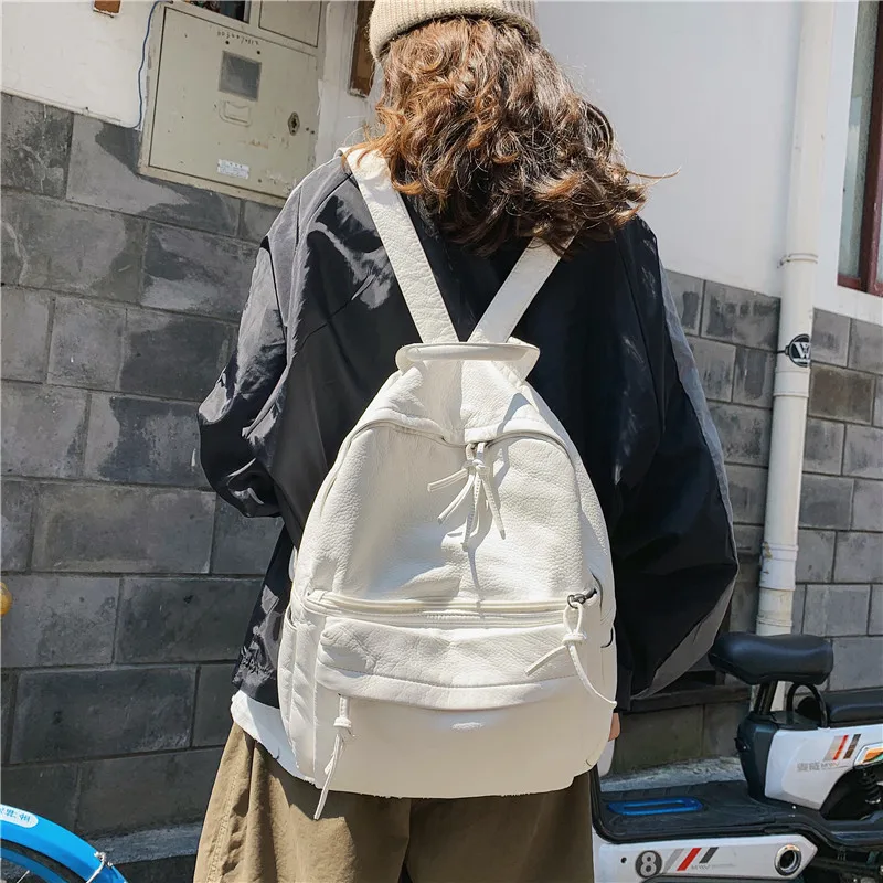 Женский рюкзак высокого качества из искусственной кожи, модные рюкзаки Mochila Feminina Escolar, рюкзак с защитой от кражи, сумка для женщин