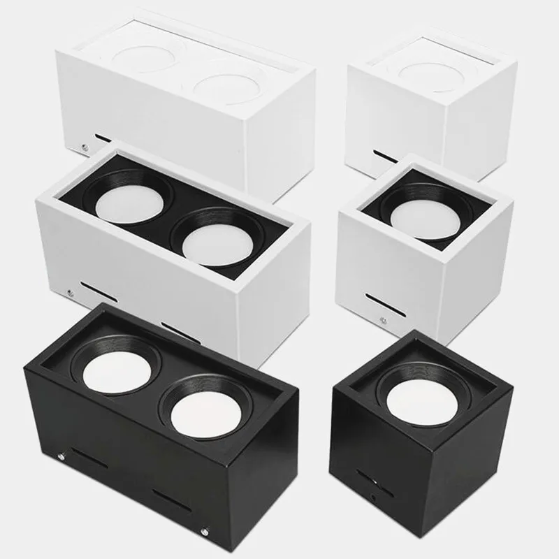 Квадратные поверхностные монтирусветодиодный приглушаемые светодиодные