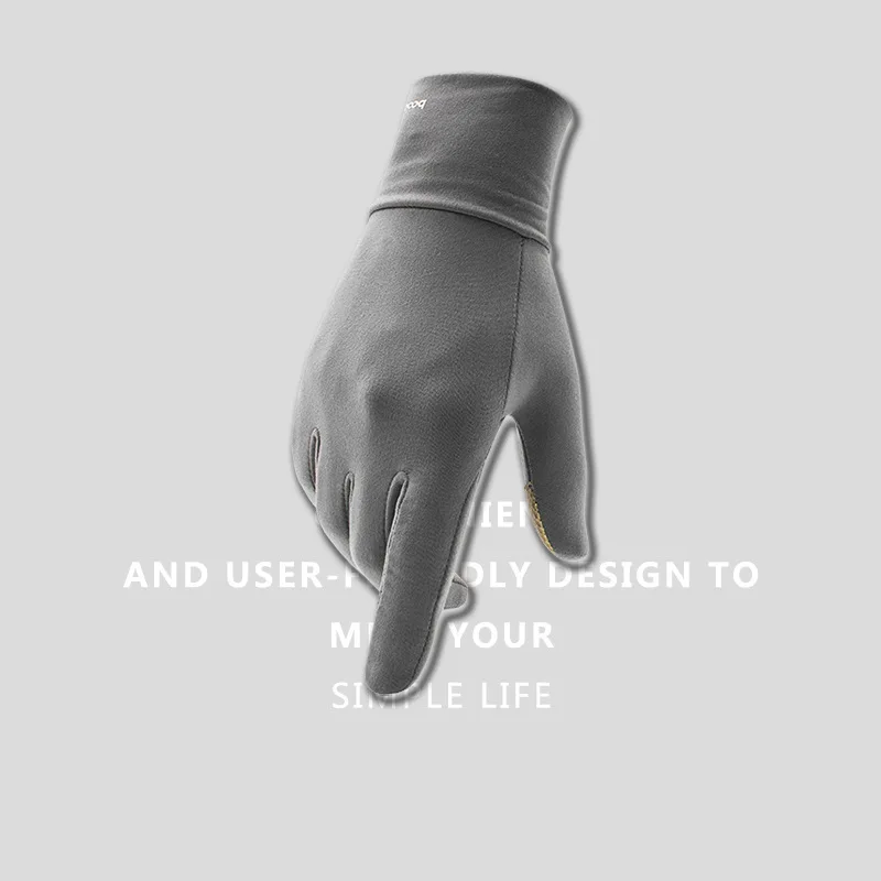 Ветрозащитные спортивные перчатки BOODUN для вождения бега пешего туризма зимние