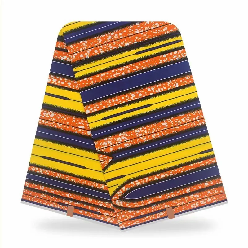 Африканская ткань вощеная хлопок высокое качество горячий воск 6 ярдов