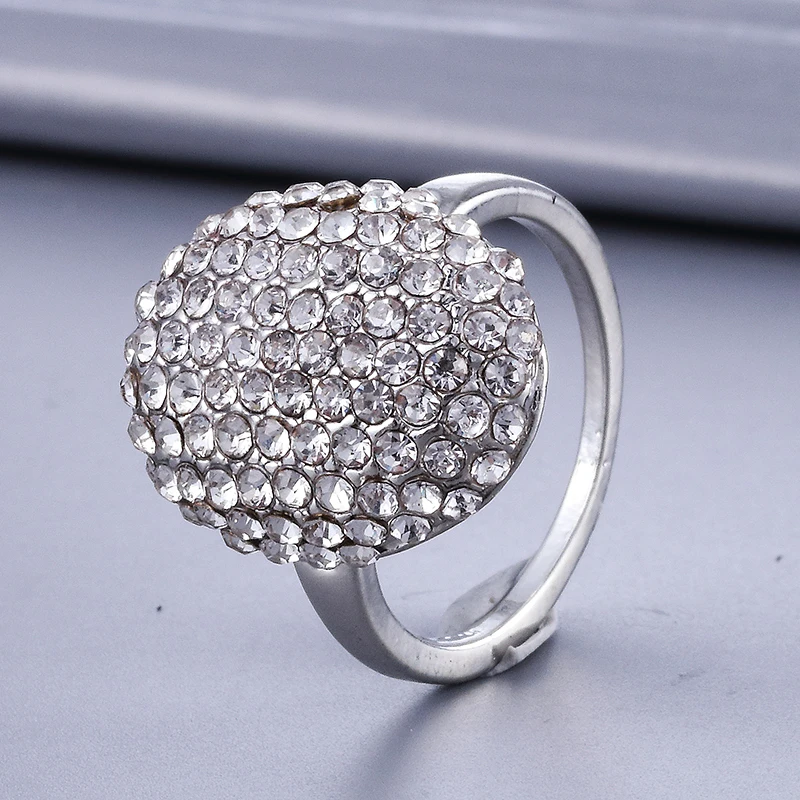 Модное очаровательное кольцо с кристаллами в форме сумерка Bella Реплика