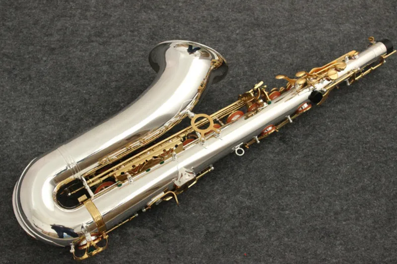 Tenor саксофон абсолютно новый профессиональный Sax никелированный чехол с