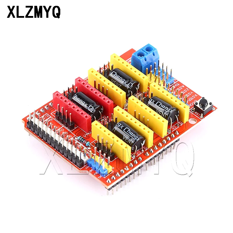 CNC shield v3 engraving machine / 3D Printer + 4pcs A4988 Red Green driver expansion board for Arduino | Обустройство дома