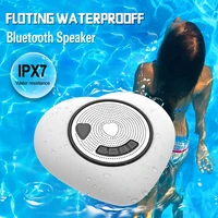 bluetooth speaker ipx7 waterproof luminous floating portable audio sound box with excellent sound for indoor outdoor travel