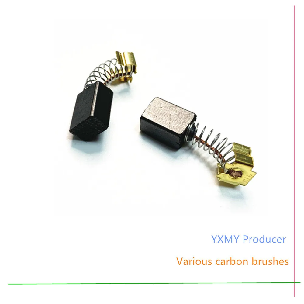 6 шт., карбоновая щетка для замены электрической отвертки Makita 6821 6824N, электрические ножницы 9035H 9035 W0.23 H0.35 L0.47 6x9x12 мм