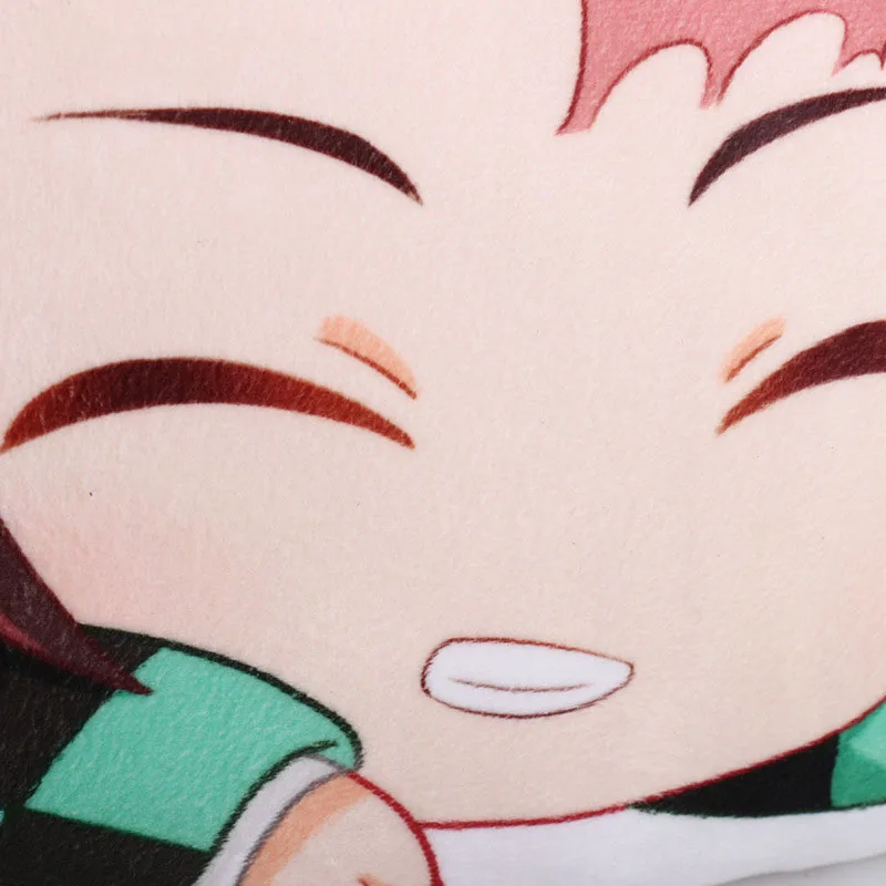 Kimetsu No Yaiba Kamado Tanjirou Nezukoq лезвие дьявола аниме плюшевая мягкая подушка Demon Slayer