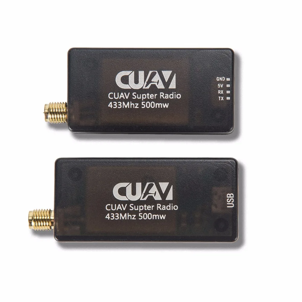 CUAV 3DR радиотелеметрия 915 МГц 433 1000 мВт Телеметрия данных TTL и USB-порт для APM Pixhawk Pixhack
