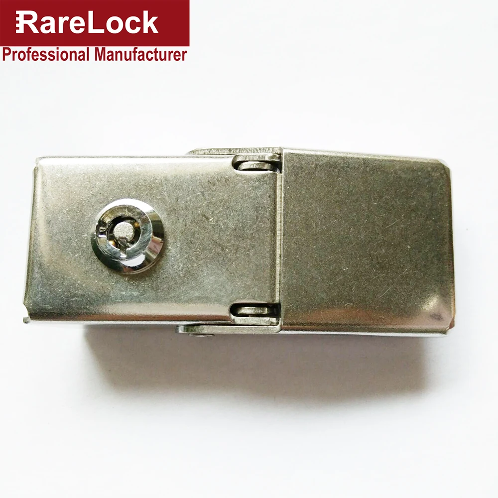 Нержавеющая трубчатый Hasp замок с ключом для светильник коробка воздушная окна