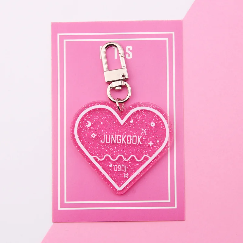 Брелок для ключей из акрила в стиле K-POP | Украшения и аксессуары