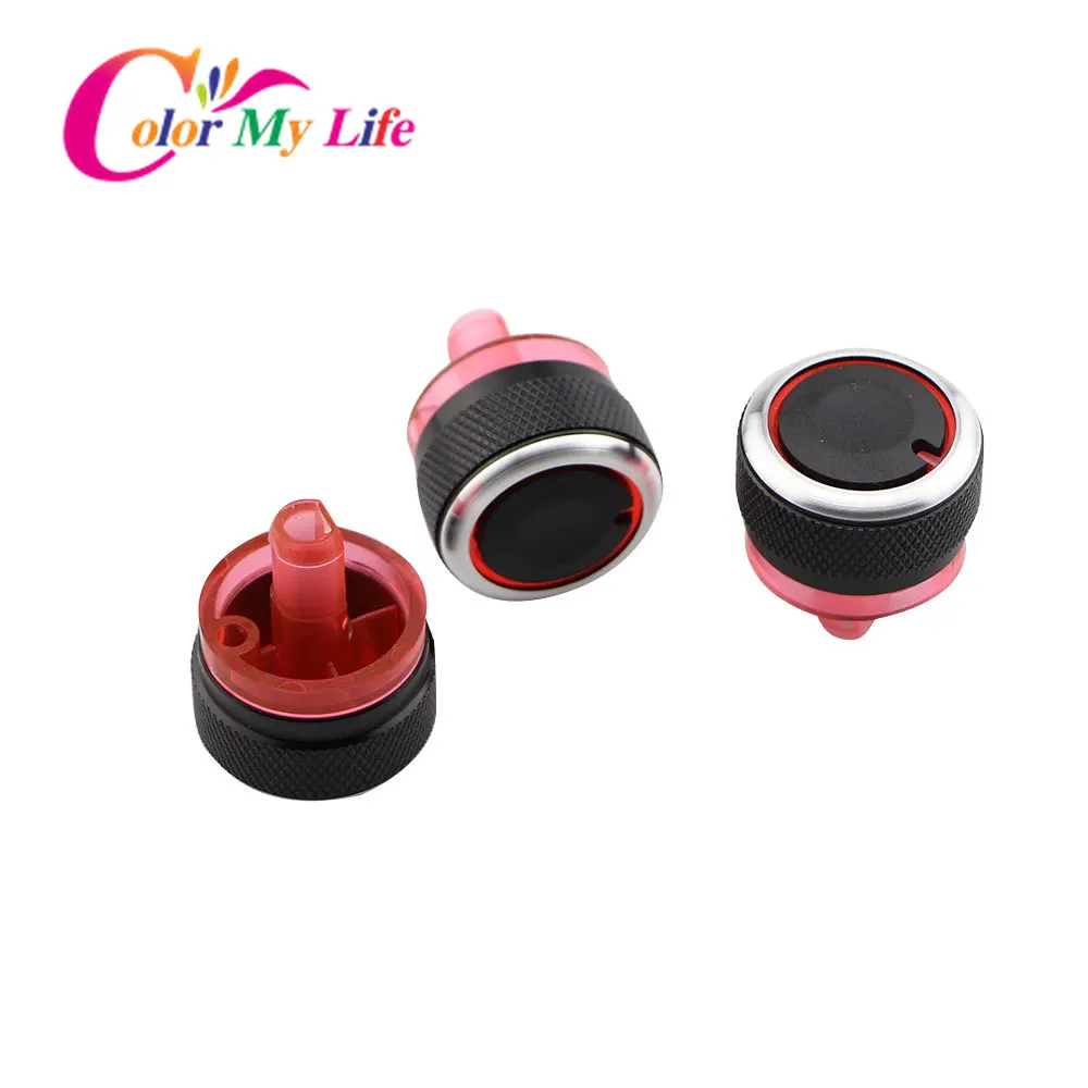 Ручки кондиционера для автомобиля Color My Life подходят Peugeot 206 207 2006 2011 запчасти Citroen C2