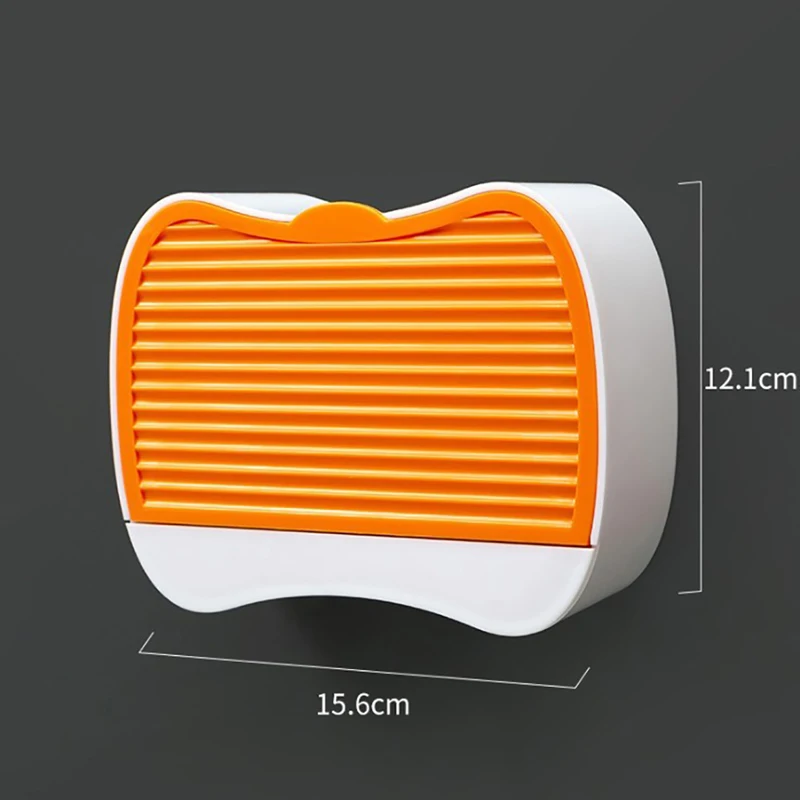 

Soap Sink Dish Paste Wall Mounted Soap Holder Toilet Storage Rack Punch-free Detachable Storage Disk Bathroom Accessories Box