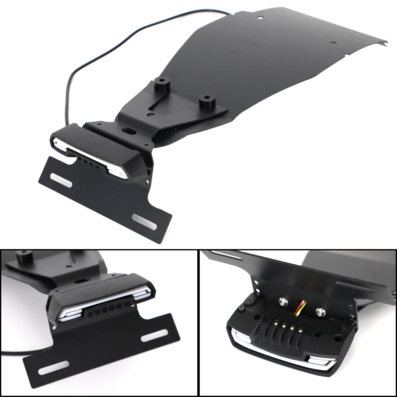 Кронштейн номерного знака с задней подсветкой для уличного близнеца 900 2016 2017 2018