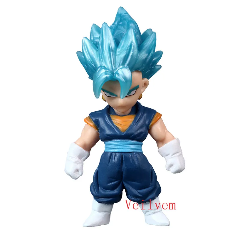 Dragon Ball Z Resurrection F Golden Frieza freeza морозильник против Гоку фигурка модель игрушки ПВХ Коллекционная кукла - Цвет: 8cm MINI size DRX18