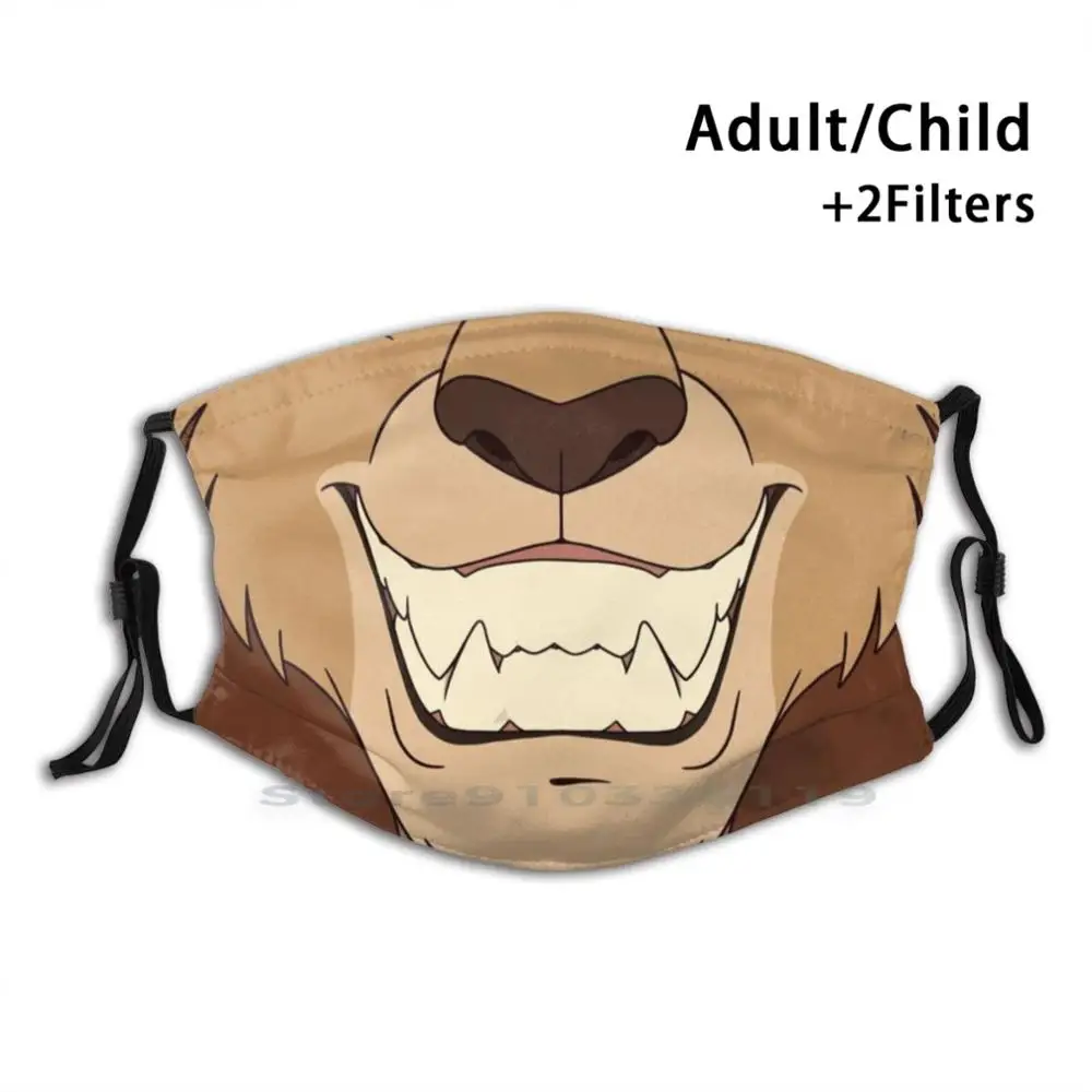 

Lion Mouth Daniel Mask Mouth Reusable Mouth Face Mask With Filters Kids Lion The Were Project