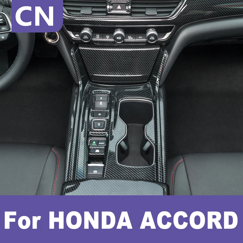 

Carbon Fiber Interior Accessories For Honda Accord 10th 2018 2019 2020 Rear Air Outlet Conditioner Car Accessories Interior