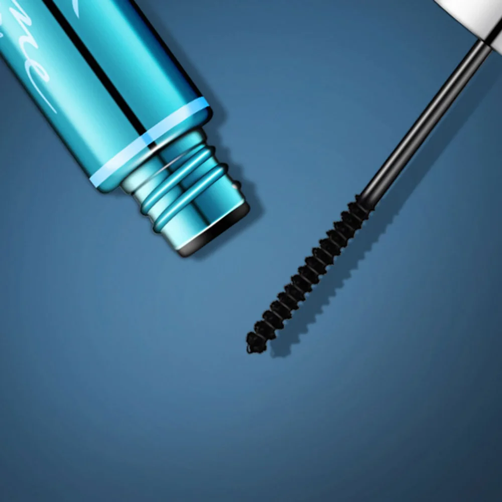 

2pcs Waterproof Eyelash Mascara Ultra-thin Brush Curl Eye Lashes Eye Makeup Tool