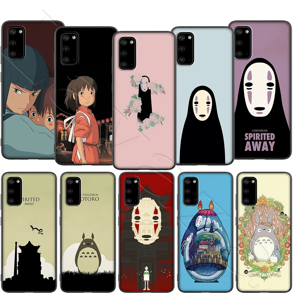 Studio Ghibli Spirited Away Totoro Case for Samsung Note 10 S6 S7 S8 S9 S10 S10e S20 ultra A71 A51 A81 A91 M10 M20 M30 Lite Plus | Мобильные