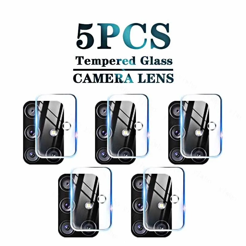 

5PCS For Samsung Galaxy A82 Glass camera lens Screen Protector Film Tempered Glass For Galaxy Quantum 2 A52 A72 A42 A32 A12 S21