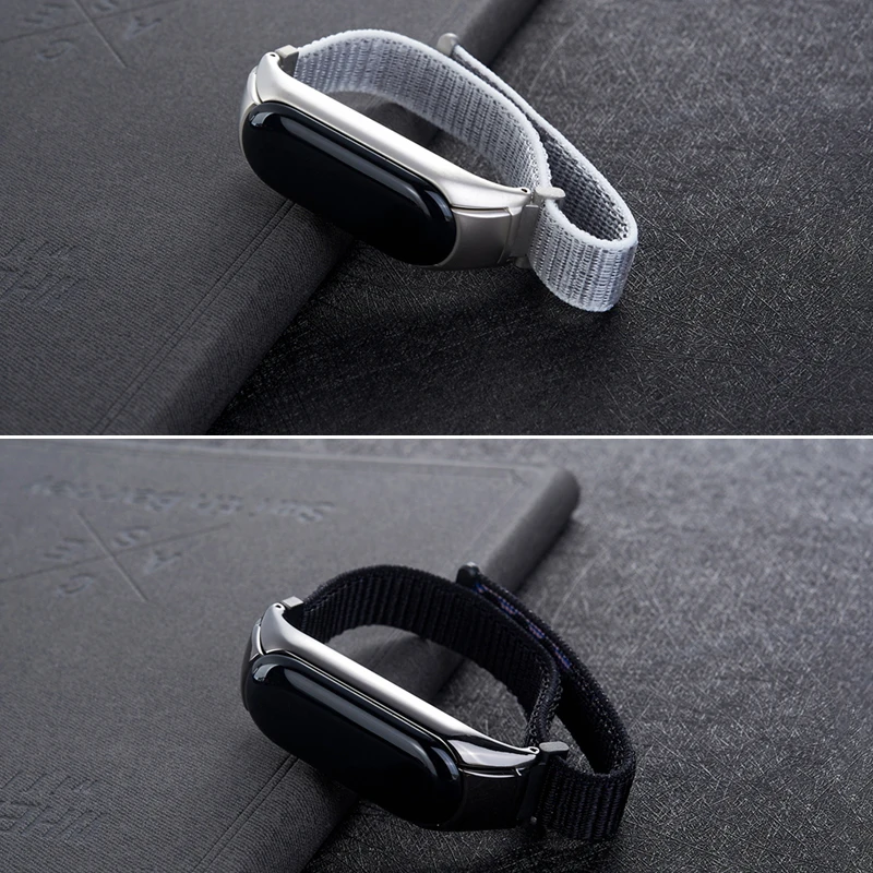 AKGLEADER для Xiaomi Mi Band 6/5/4/3/2 нейлоновый браслет спортивный ремешок часов XIAOMI MI 3 2