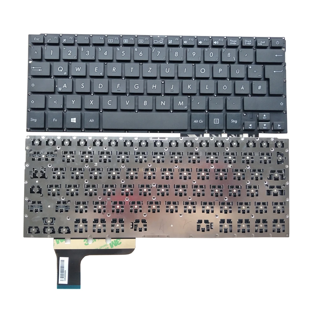 

In Stock OVY GR German laptop keyboard for ASUS UX303 UX303UA UX303L U303L UX303LN p/n:0knb0-0430ge00 pk1316u223s sg-64010-2da