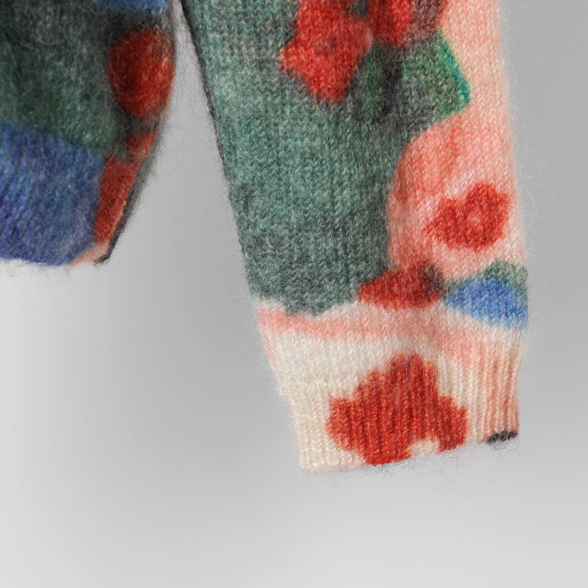 Свитер Delphe с принтом джемпер женский осенне-зимний Повседневный вязаный уличный