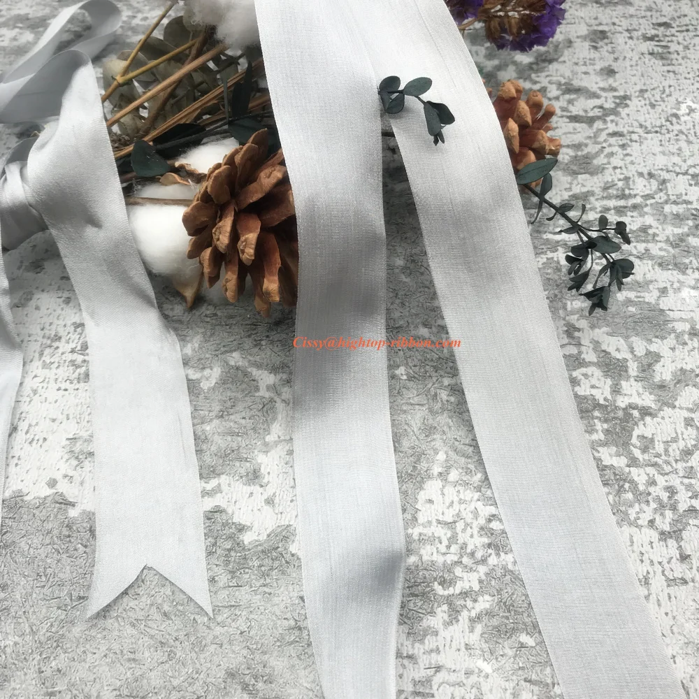 new color 32mm size pure silk normal silk ribbon for embroidery and handcraft project,gift packing