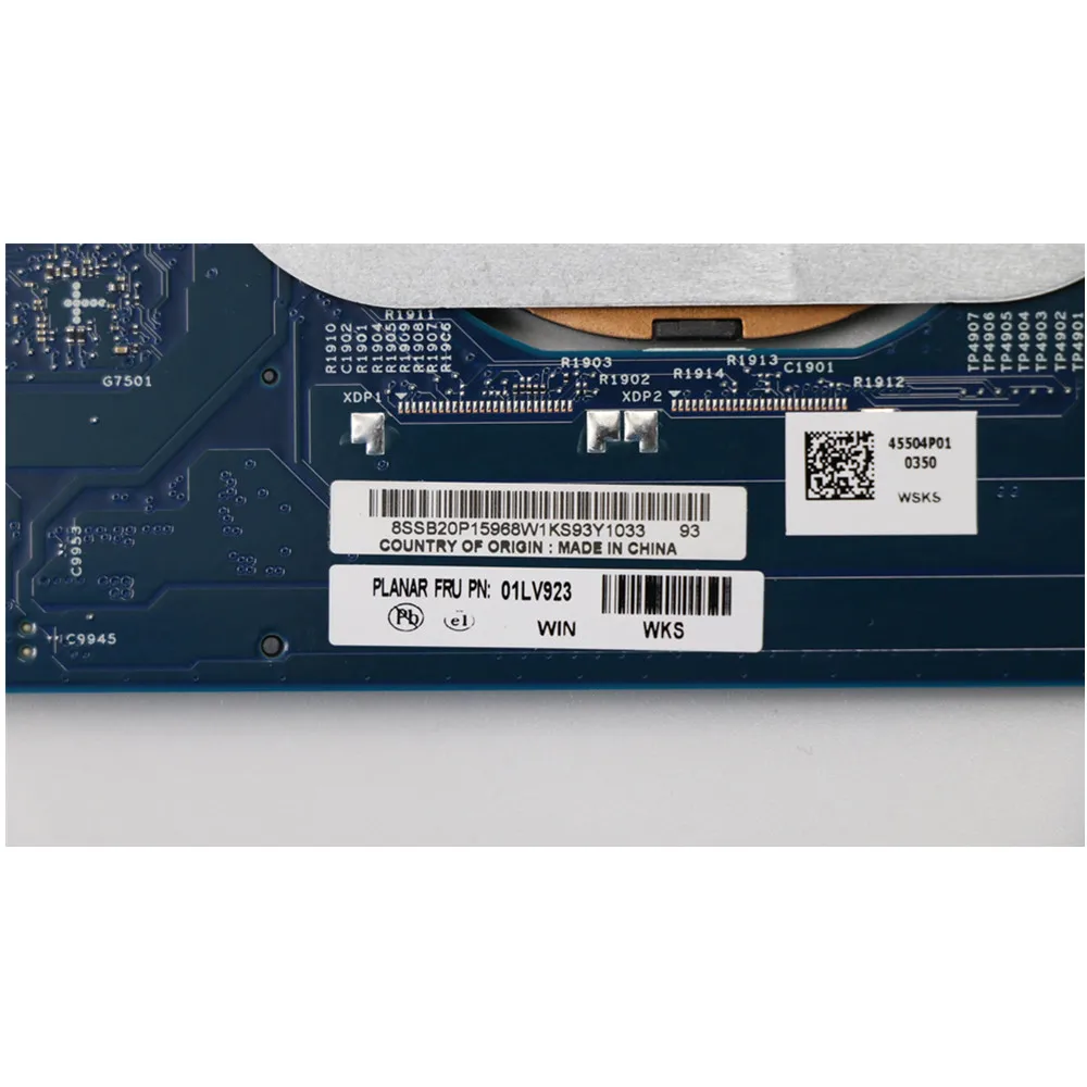 100% протестированная материнская плата Lenovo Thinkpad X1C X1 Carbon 4 го поколения I7 6600U RMA 16G