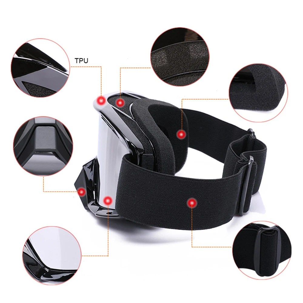 Солнцезащитные очки для мотокросса спортивные улицы езды на мотоцикле диртбайке