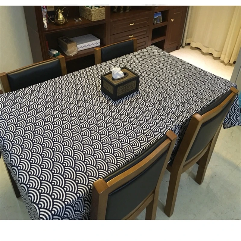 

Из хлопка и льна скатерть Чай крышка стола прямоугольная Свадьба обеденный стол ткань номер Декор эстетический для Кухня покровно де стол