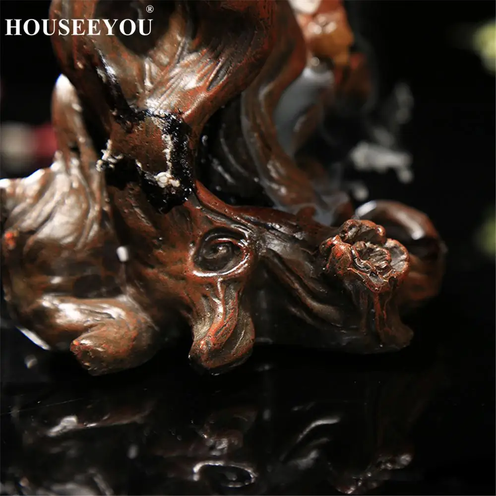 Творческий Дерево корень произведение искусства обратного потока благовония