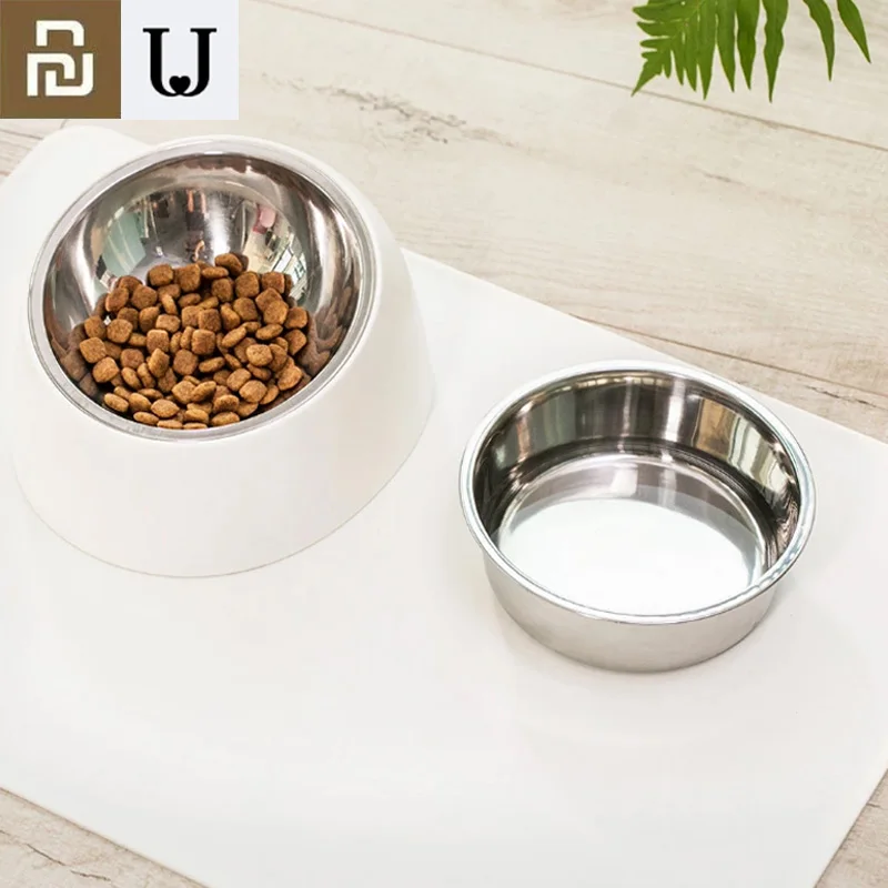 Миска для собак Youpin из нержавеющей стали миска щенков кошек еда напитки с