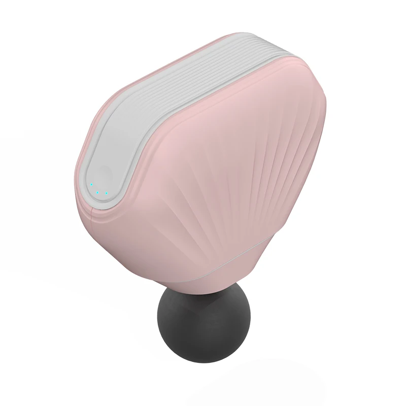 Booster Mini Scallop Massage Gun Muscle Pain Relief Vibrator Machine Fitness Shaping | Красота и здоровье