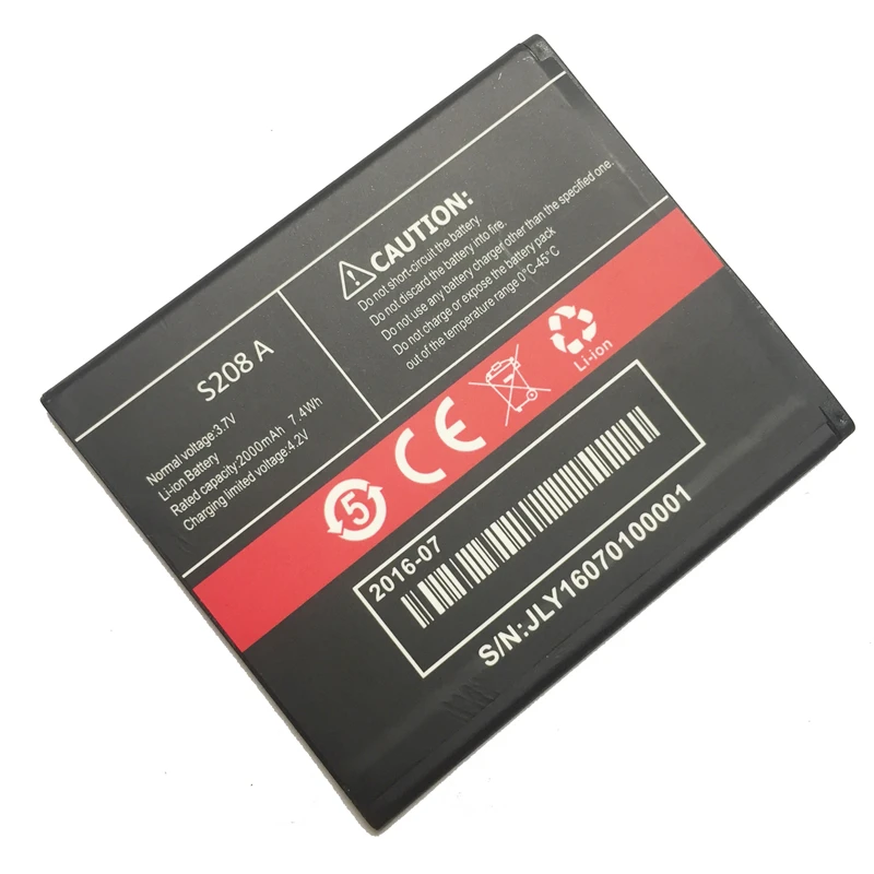 Литий полимерные аккумуляторы для смартфона Cubot S208 A 2000mAh|Аккумуляторы мобильных
