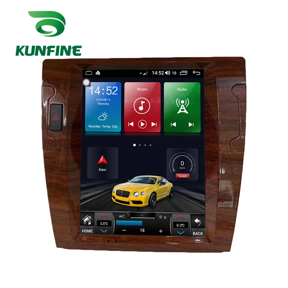 Octa Core 4GB RAM 64GM ROM автомобильный DVD GPS навигатор плеер Deckless Car Stereo для VW Phaeton 2004-2013 Radio