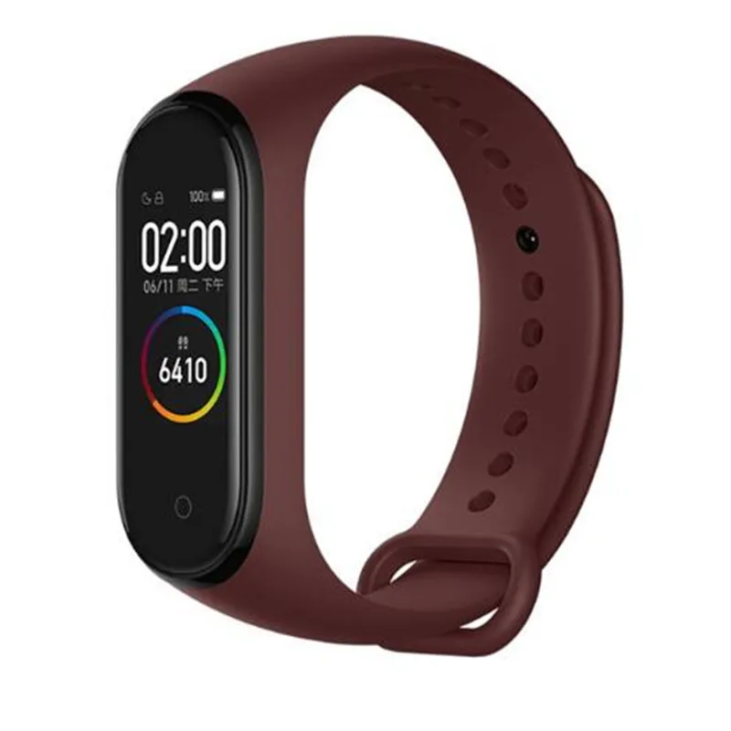 Браслет Mi Band 4 ремешок Mi Band 3 спортивный ремешок на запястье силиконовый браслет для браслета 3 группа 4 браслет Miband 3 4 ремешок