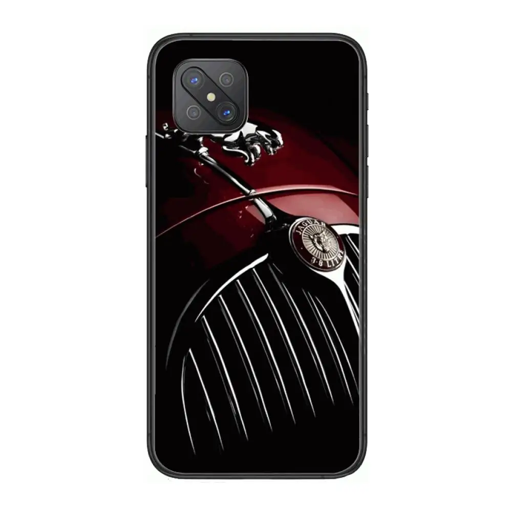 

Luxury car J-Jaguar Style Fashion Phone Case cover For OPPO A91 9 83 79 92s 5 F9 A7X Reno2 Realme6pro 5 black tpu cell cover