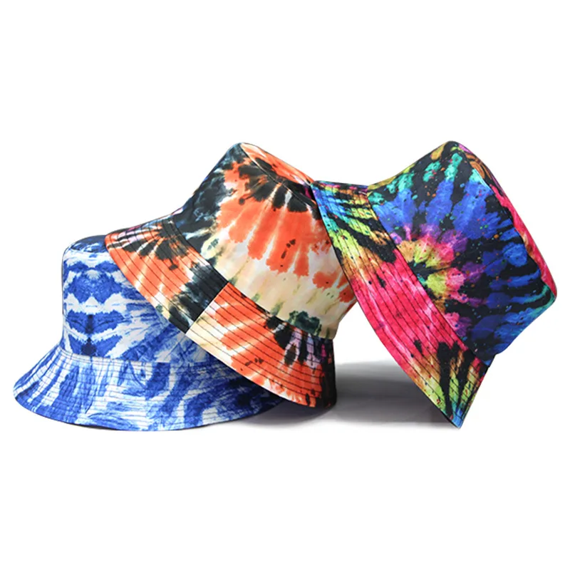 

Fashion Color Graffiti Bucket Hat Men And Women Summer Casual Street Sun Hat Foldable Beach Fisherman Hat
