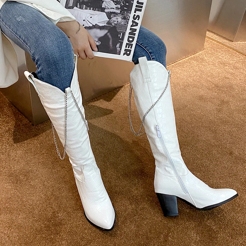 

Big Size Pointed boots thigh high boots knee high boots over the knee boots women ladies boots shoes woman winter boots women