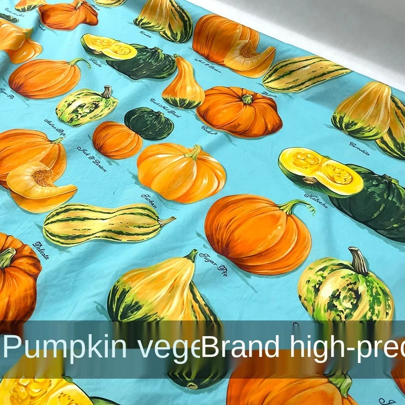 

Brand Fashion Natural 100% Cotton Diy Printed Clothing Skirt Women's Clothing Fabric Cloth for Dress by Meter Sewing Material