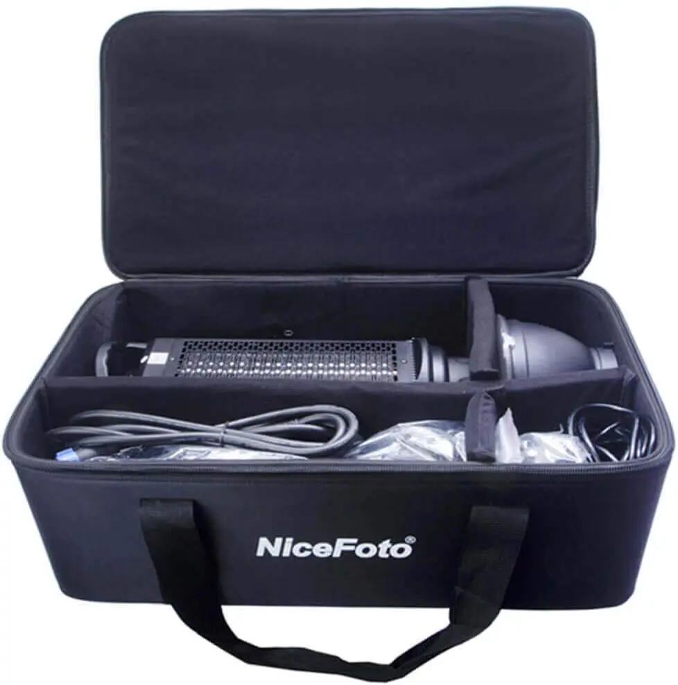 

NiceFoto HA 3300 2 330W LED Continuous Video Lighting Kit with Bowns Mount Camera Stage Photography Lighting Equipment
