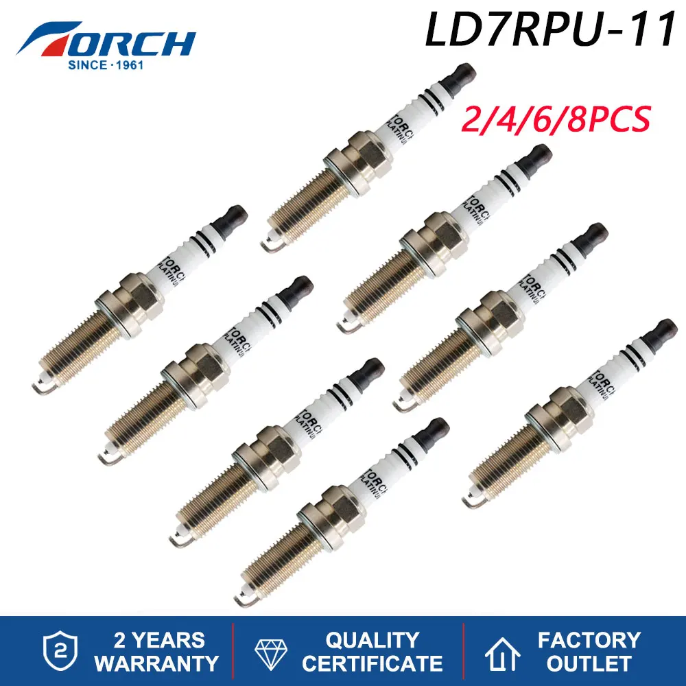 

China Factory Car Parts Engine Parts PLATINUM Spark Plug Torch LD7RPU-11 for NISSAN TOYOTA MAZDA MERCEDES-BENZ SUBARU