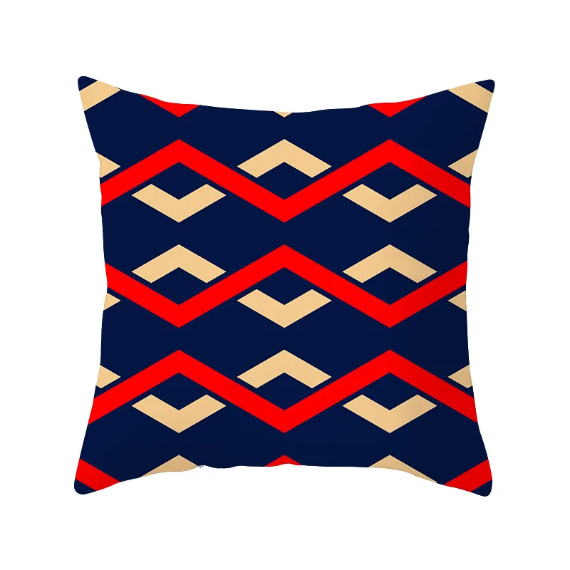 

Simple Geometric Pillowcase Home Office Sofa Decorative Pillowcase Wholesale