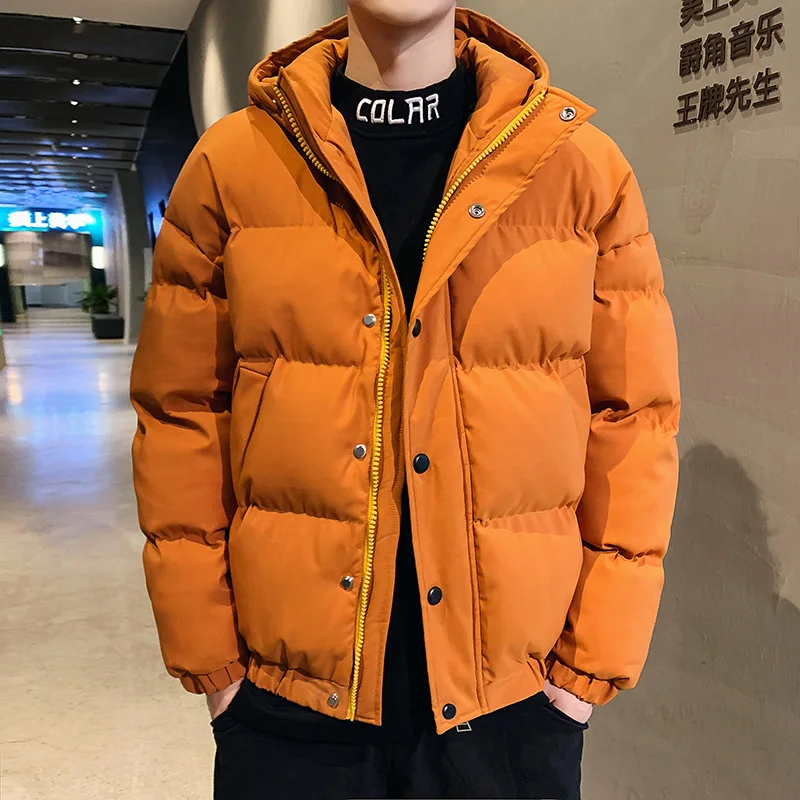 

2021 Winter Jackets Men Parka Casual Thick Winter Coat Men Solid Parka Male Clothes Overcoat Outerwear Dropshipping