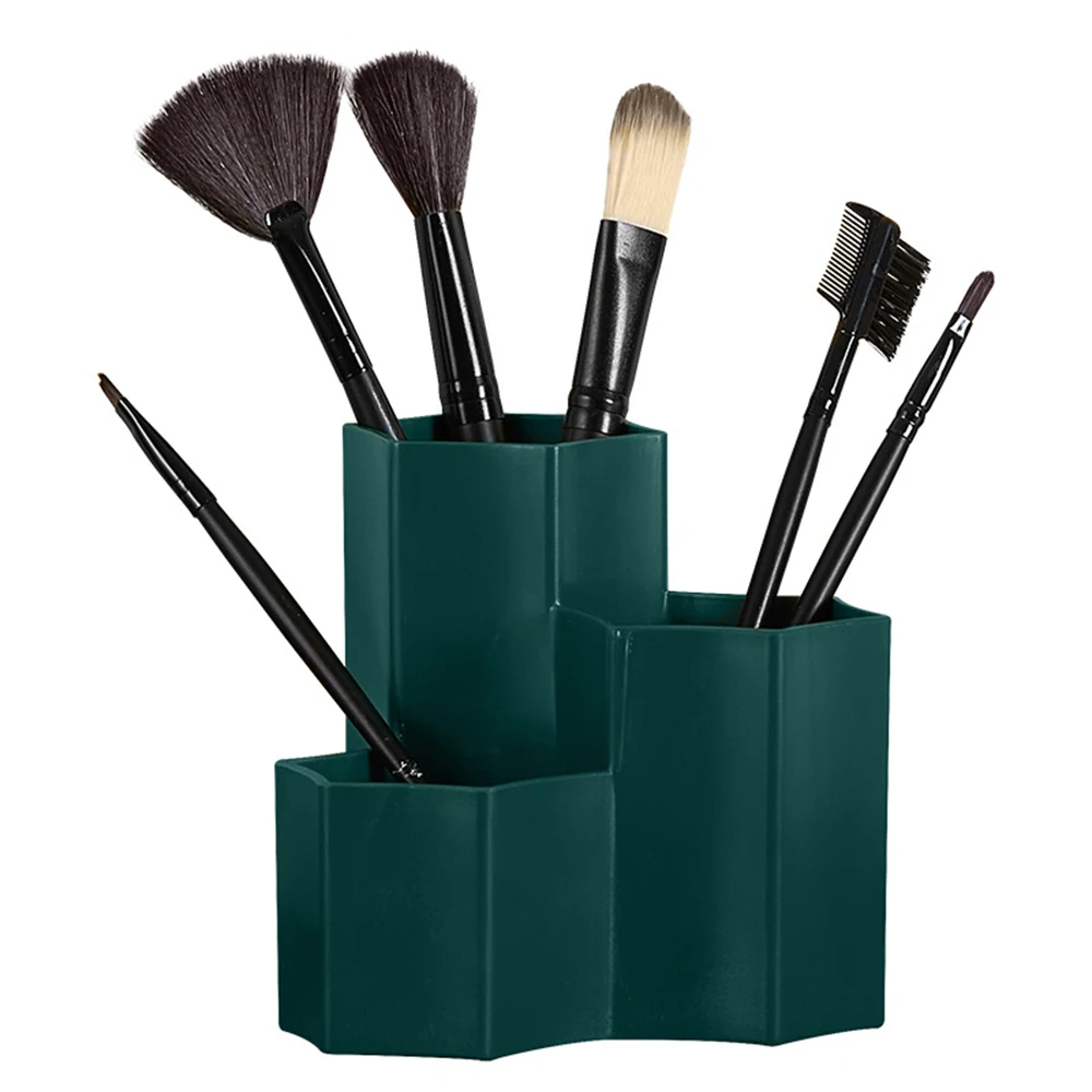 Чехол для макияжа простой стильный прочный держатель кистей ведро карандаш