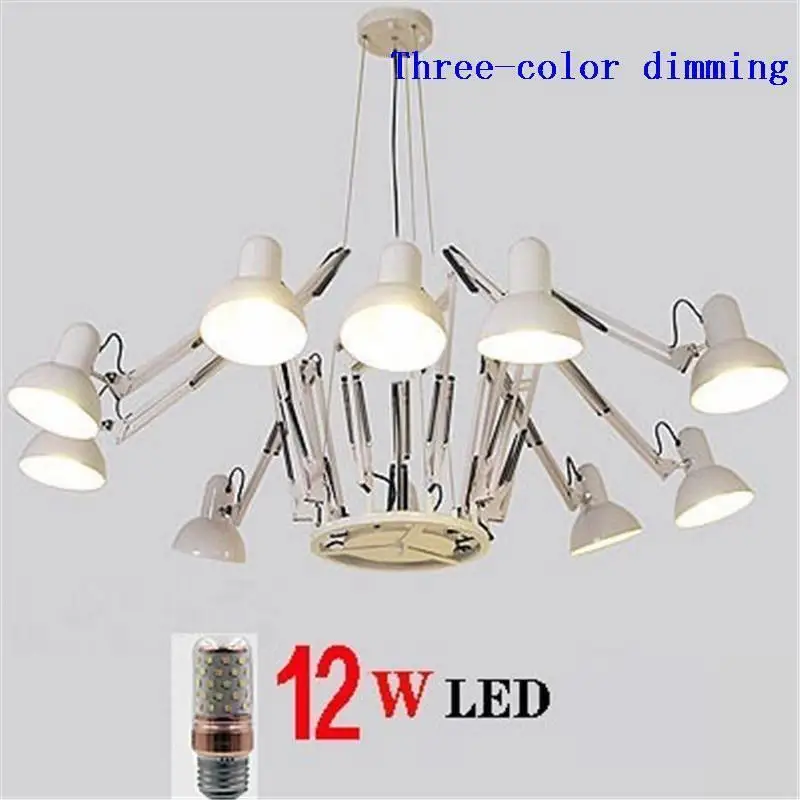 Bambini промышленный Декор Светильник на подтяжках Lampara Techo Colgante Lustre E Pendente Para Sala De Jantar