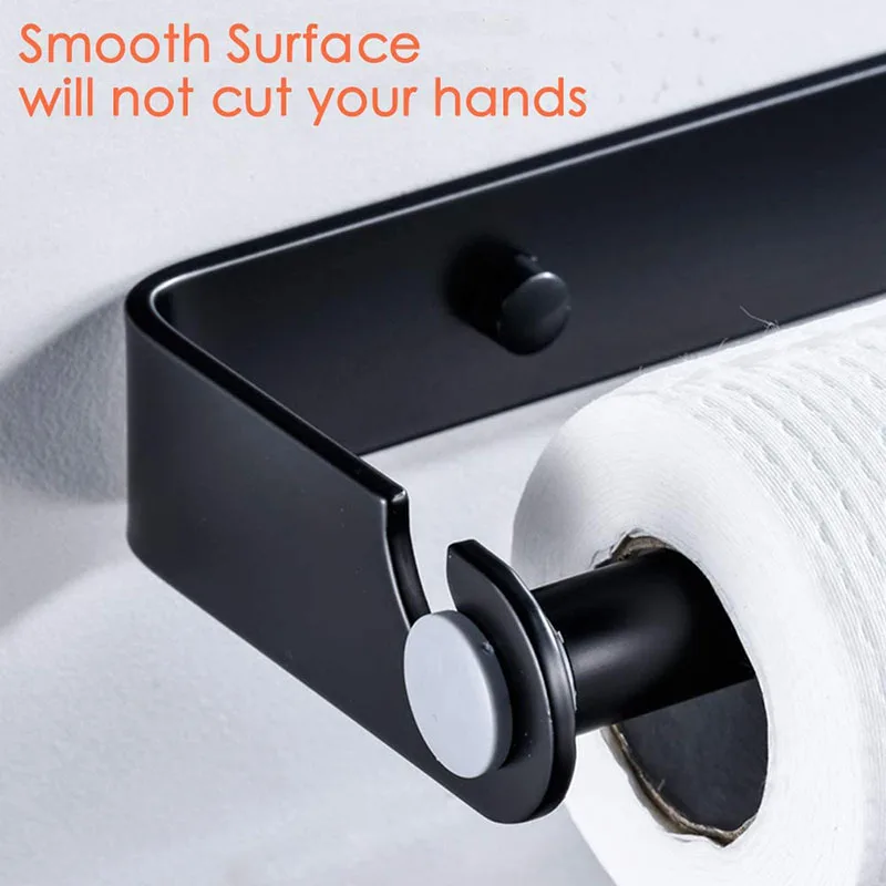 Держатель для бумажных полотенец на клейкой основе под шкаф кухни настенный