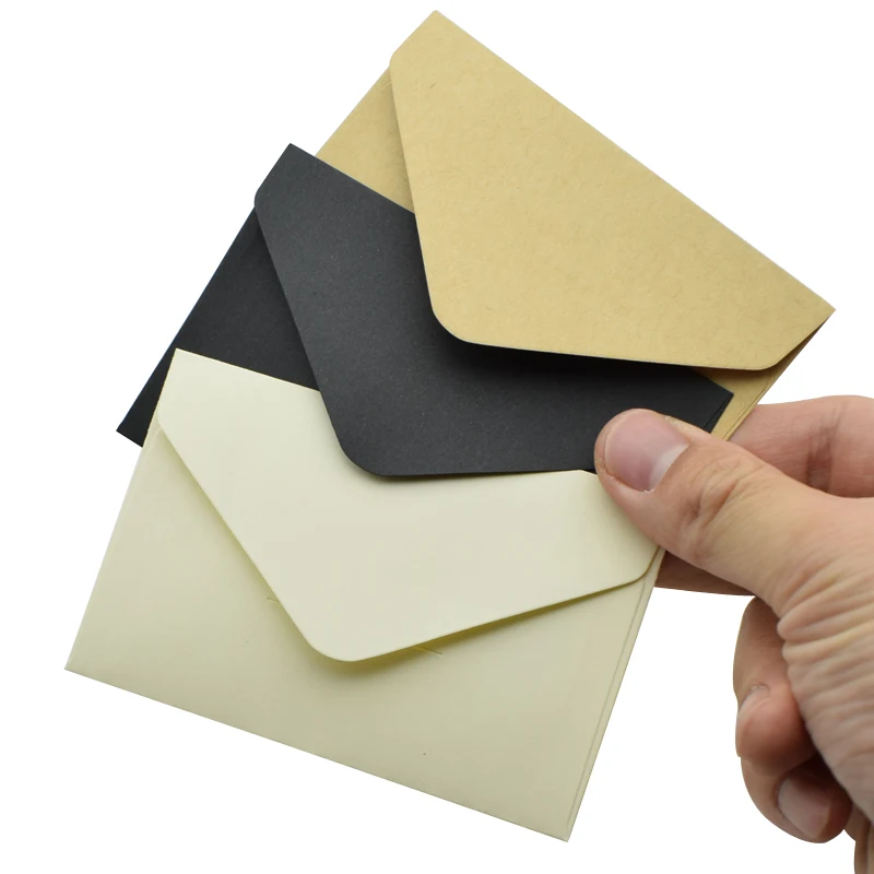 Фото 20 шт. маленькие классические бумажные конверты в винтажном стиле | Канцтовары для